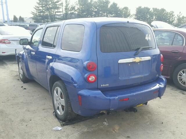 3GNDA13D06S608841 - 2006 CHEVROLET HHR LS 蓝色 照片 3