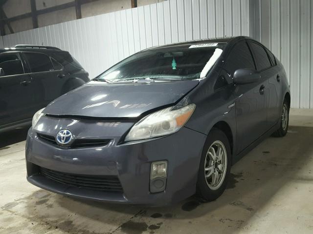 JTDKN3DU0A0159711 - 2010 TOYOTA PRIUS CHARCOAL photo 2