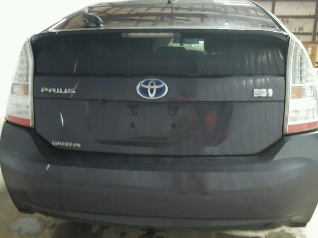 JTDKN3DU0A0159711 - 2010 TOYOTA PRIUS CHARCOAL photo 9