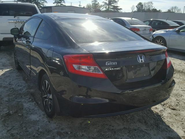 2HGFG3B87DH505188 - 2013 HONDA CIVIC EX BLACK photo 3