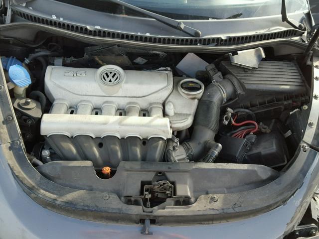 3VWPG31C56M405892 - 2006 VOLKSWAGEN NEW BEETLE GRAY photo 7