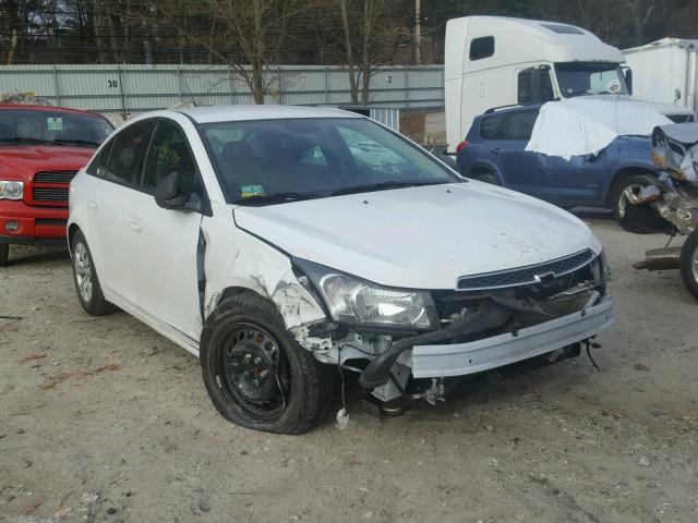 1G1PA5SG5E7152043 - 2014 CHEVROLET CRUZE LS WHITE photo 1