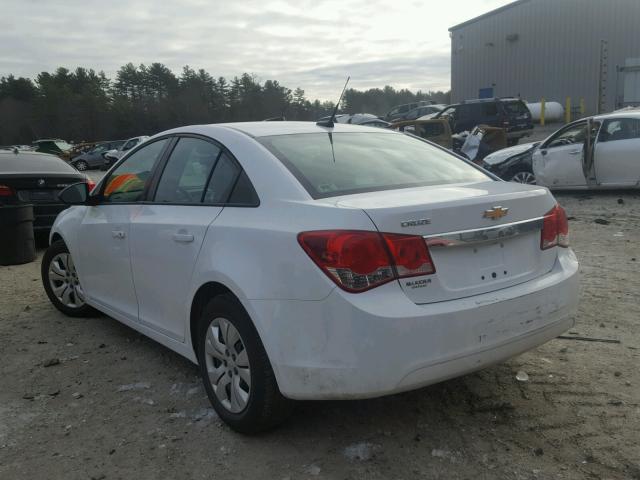 1G1PA5SG5E7152043 - 2014 CHEVROLET CRUZE LS WHITE photo 3