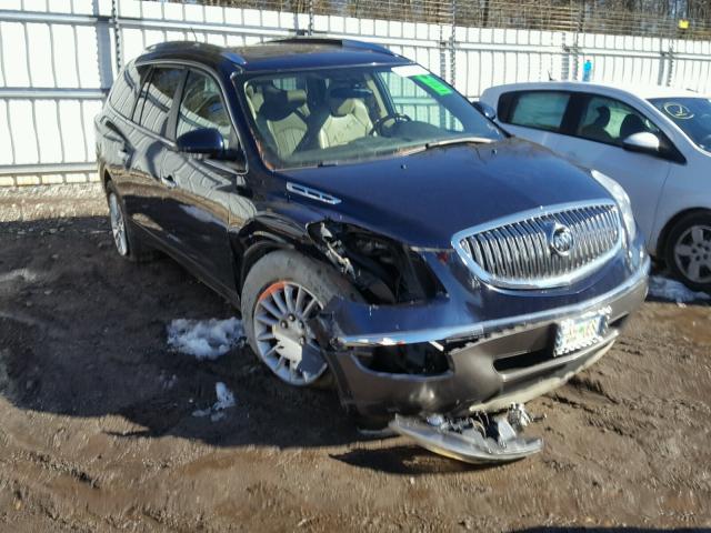 5GAKVBED1BJ349717 - 2011 BUICK ENCLAVE CX BLUE photo 1