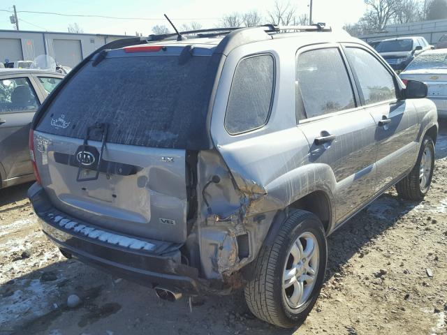 KNDJF723X67248713 - 2006 KIA NEW SPORTA GRAY photo 9