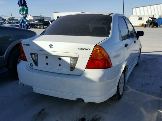 JS2RA62S475355018 - 2007 SUZUKI AERIO WHITE photo 4