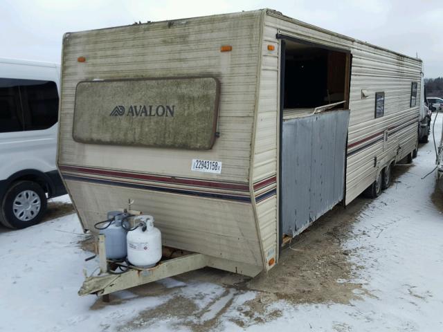 1A0R35204H1000125 - 1987 AVAL CAMPER TAN photo 2