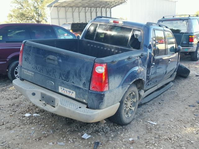 1FMZU67E13UB98774 - 2003 FORD EXPLORER S BLUE photo 4