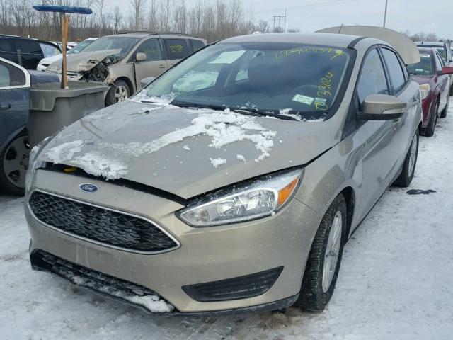 1FADP3F24FL217166 - 2015 FORD FOCUS SE GRAY photo 2