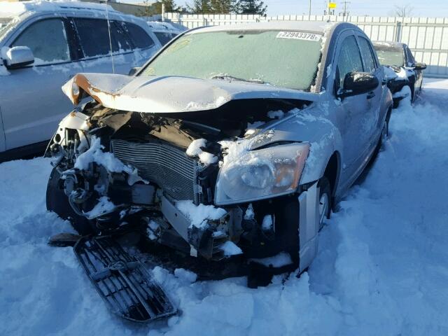 1B3HB48B87D171934 - 2007 DODGE CALIBER SX SILVER photo 2