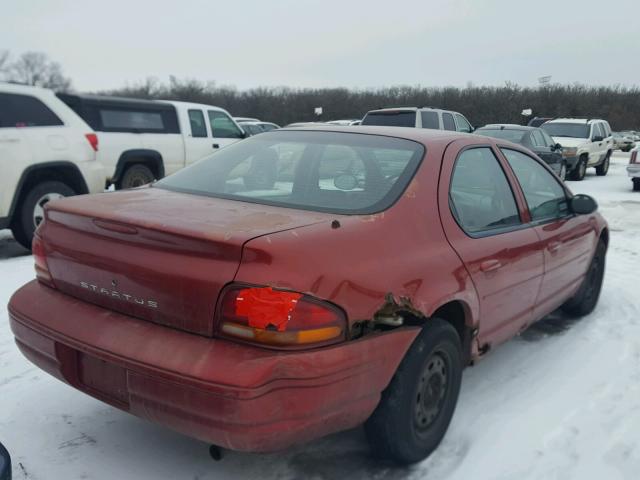 1B3EJ46X8XN577792 - 1999 DODGE STRATUS MAROON photo 4