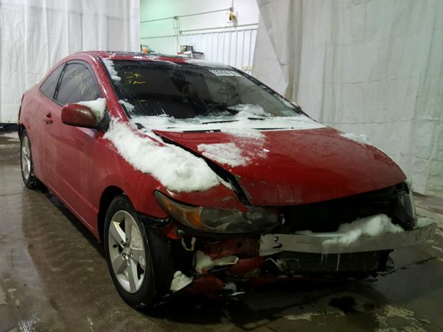 2HGFG12867H505868 - 2007 HONDA CIVIC EX RED photo 1