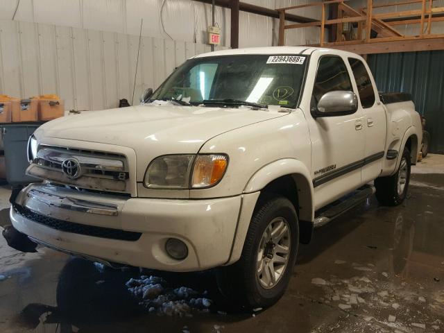 5TBBT44133S376888 - 2003 TOYOTA TUNDRA ACC WHITE photo 2