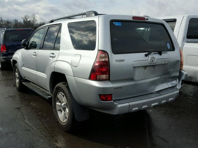 JTEZU14R840030942 - 2004 TOYOTA 4RUNNER SR SILVER photo 3