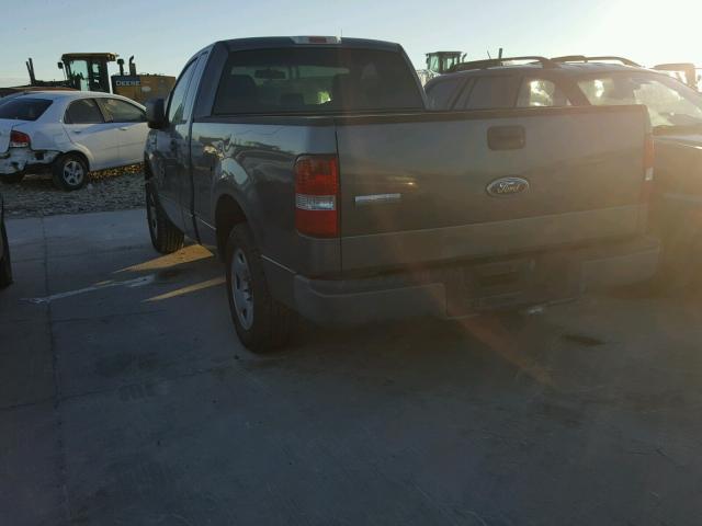 1FTRF12225NC09762 - 2005 FORD F150 GRAY photo 3