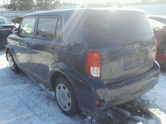 JTLZE4FE0B1124239 - 2011 TOYOTA SCION XB 蓝色 照片 3