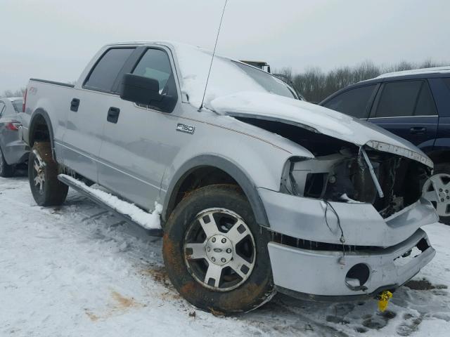 1FTPW14V07FB39853 - 2007 FORD F150 SUPER SILVER photo 1