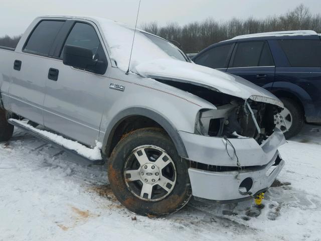 1FTPW14V07FB39853 - 2007 FORD F150 SUPER SILVER photo 10