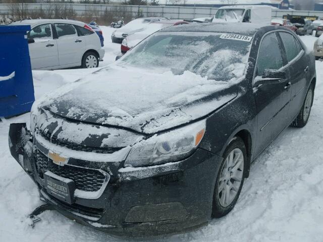 1G11C5SA1GU108928 - 2016 CHEVROLET MALIBU LIM BLACK photo 2