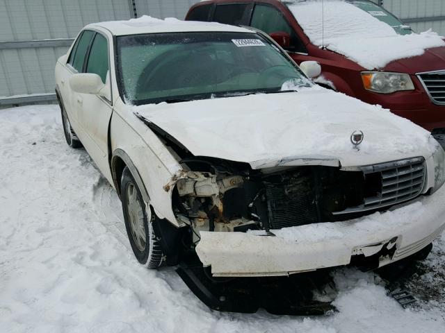 1G6KD54Y75U227392 - 2005 CADILLAC DEVILLE WHITE photo 1