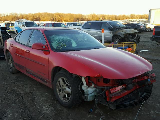 1G2WP52K92F204091 - 2002 PONTIAC GRAND PRIX Qırmızı foto 1