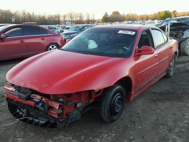1G2WP52K92F204091 - 2002 PONTIAC GRAND PRIX Qırmızı foto 2