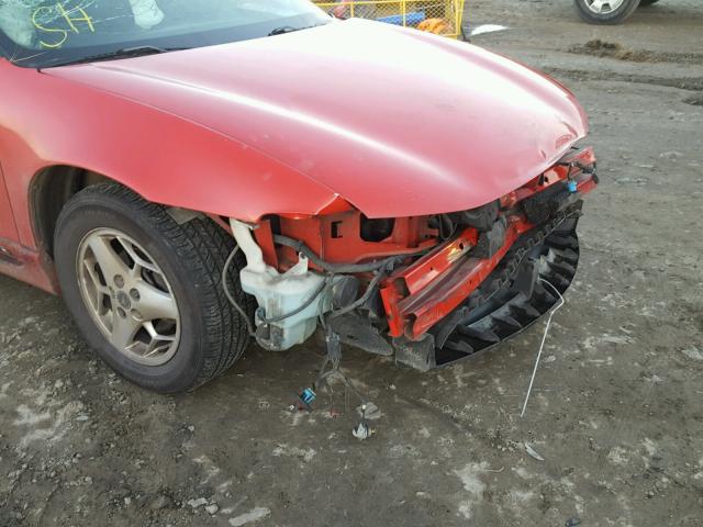 1G2WP52K92F204091 - 2002 PONTIAC GRAND PRIX Qırmızı foto 9