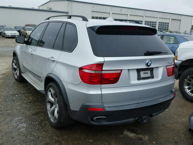 5UXFE83508LZ99097 - 2008 BMW X5 4.8I SILVER photo 3