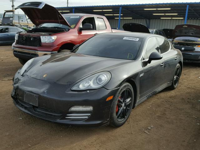 WP0AB2A79AL063376 - 2010 PORSCHE PANAMERA S BLACK photo 2