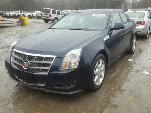 1G6DF577X80171045 - 2008 CADILLAC CTS BLUE photo 2