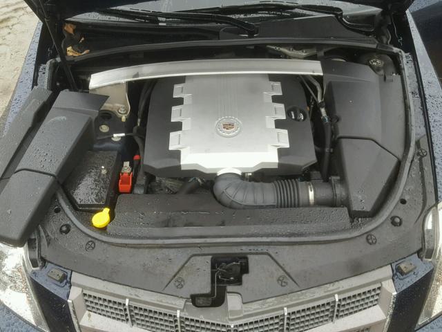 1G6DF577X80171045 - 2008 CADILLAC CTS BLUE photo 7