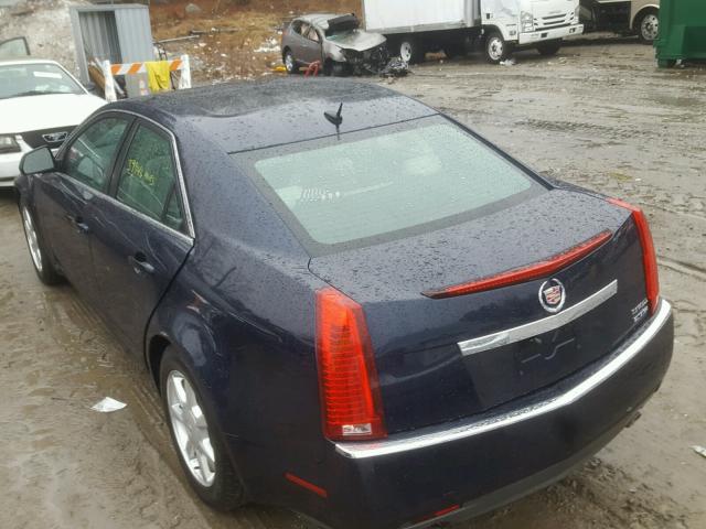 1G6DF577X80171045 - 2008 CADILLAC CTS BLUE photo 9