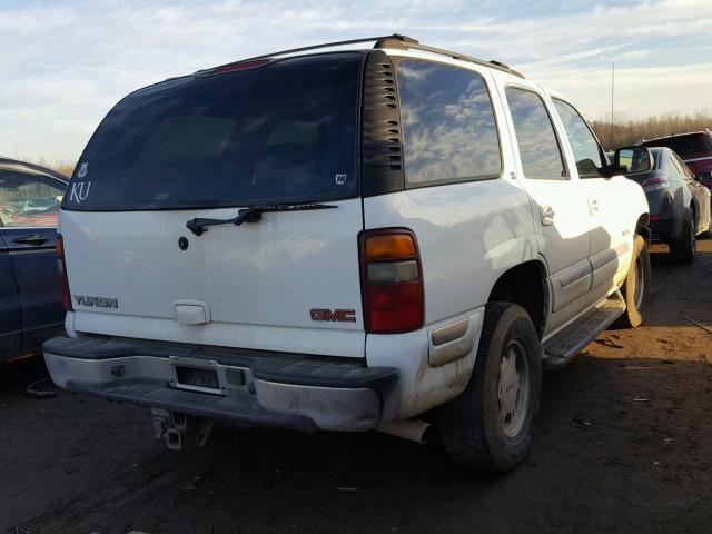 1GKEK13Z92J217659 - 2002 GMC YUKON WHITE photo 4