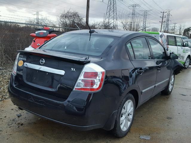 3N1AB6AP6BL684672 - 2011 NISSAN SENTRA 2.0 BLACK photo 4