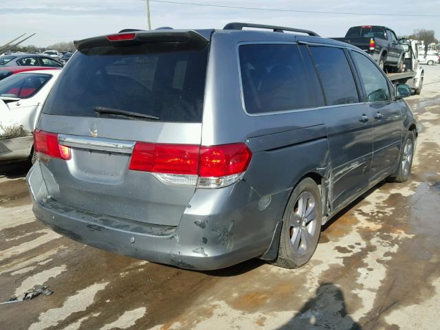 5FNRL38998B081452 - 2008 HONDA ODYSSEY TO SILVER photo 4