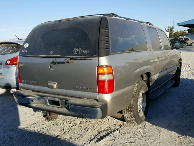 3GNEC16Z63G176566 - 2003 CHEVROLET SUBURBAN C GRAY photo 4