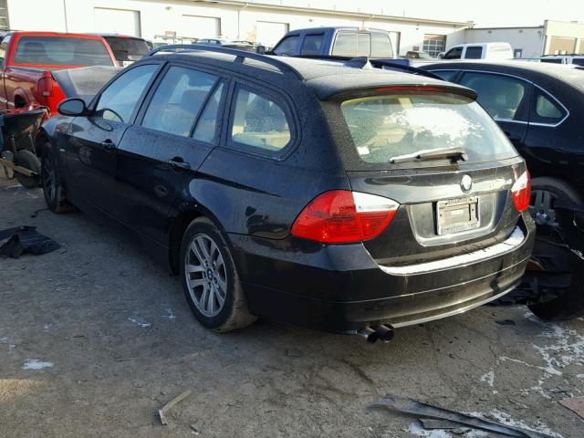 WBAVT73587FZ36837 - 2007 BMW 328 XIT BLACK photo 3