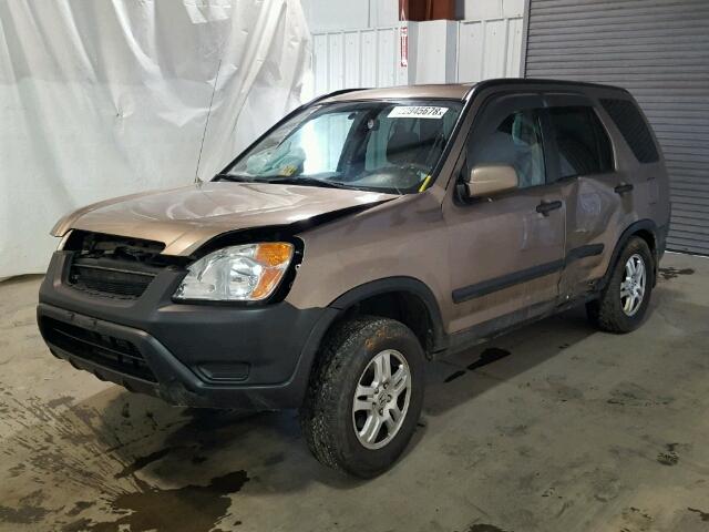 SHSRD78834U248256 - 2004 HONDA CR-V EX TAN photo 2