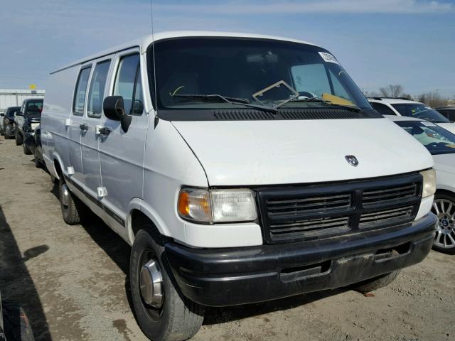 2B7KB31Z2VK509546 - 1997 DODGE RAM VAN B3 WHITE photo 1