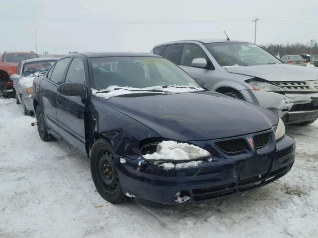 1G2NF52F24M636909 - 2004 PONTIAC GRAND AM S BLUE photo 1