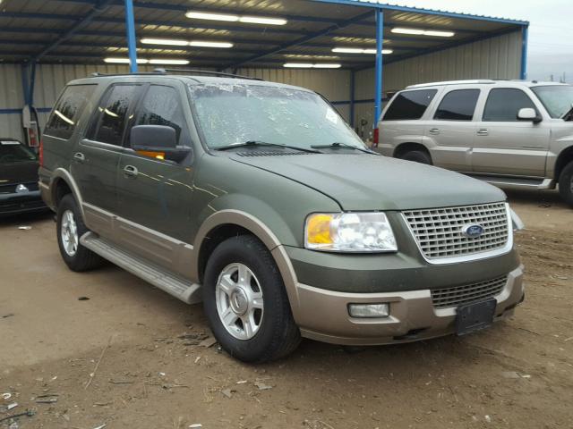 1FMFU18L04LA97381 - 2004 FORD EXPEDITION GREEN photo 1