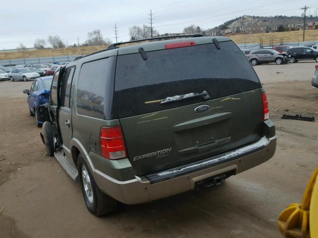 1FMFU18L04LA97381 - 2004 FORD EXPEDITION GREEN photo 3