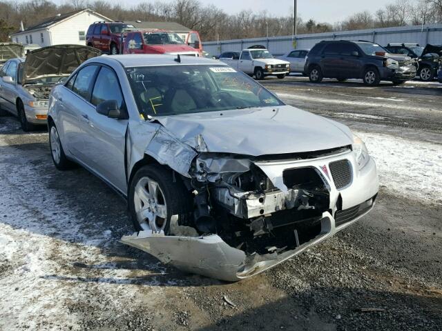 1G2ZG57B194224492 - 2009 PONTIAC G6 SILVER photo 1