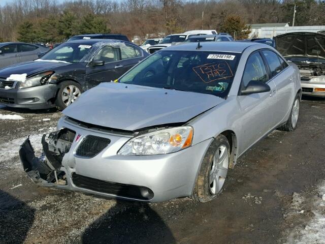 1G2ZG57B194224492 - 2009 PONTIAC G6 SILVER photo 2