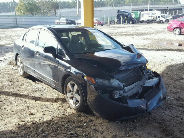 1HGFA16888L093548 - 2008 HONDA CIVIC EX შავი ფოტო 1