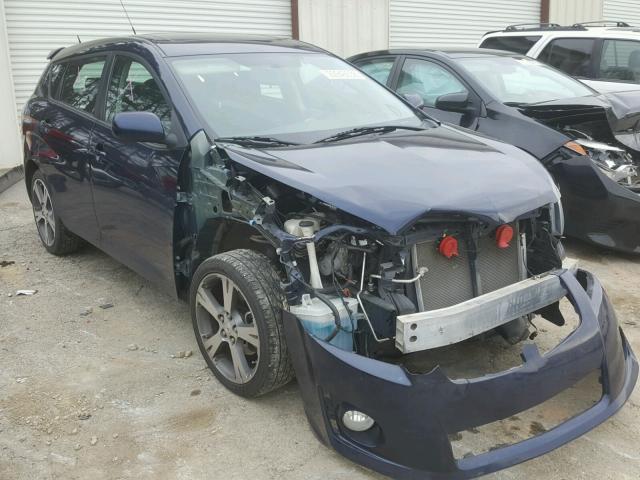 5Y2SR67089Z411758 - 2009 PONTIAC VIBE GT BLUE photo 1