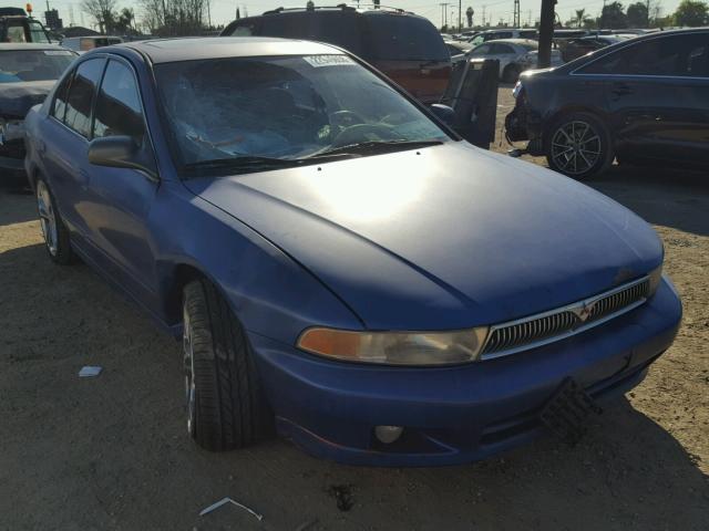 4A3AA46G21E091545 - 2001 MITSUBISHI GALANT ES BLUE photo 1