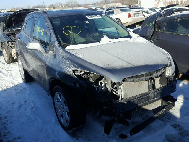 KL4CJBSBXFB138205 - 2015 BUICK ENCORE CON GRAY photo 1