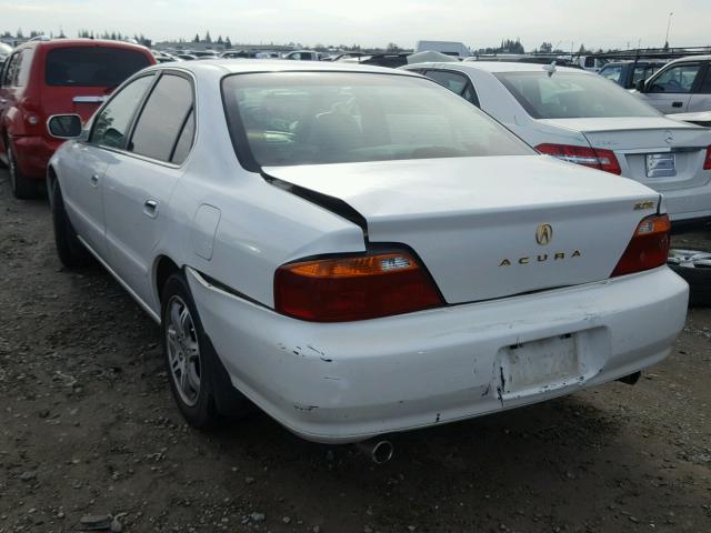 19UUA56691A008974 - 2001 ACURA 3.2TL WHITE photo 3