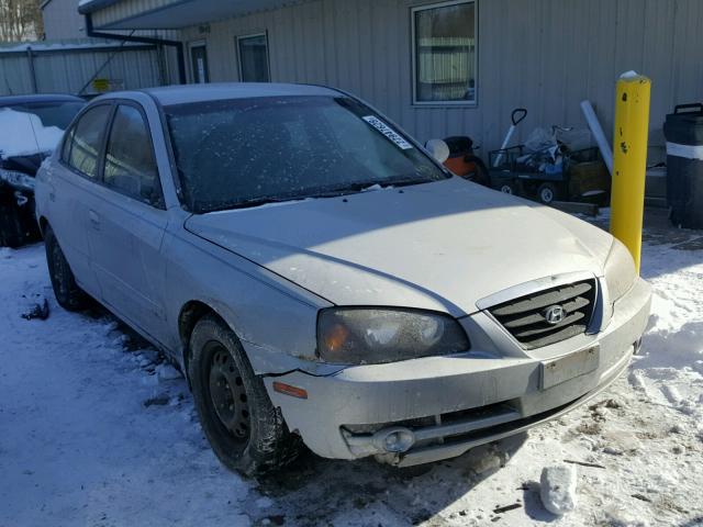 KMHDN46D15U173817 - 2005 HYUNDAI ELANTRA GL GRAY photo 1